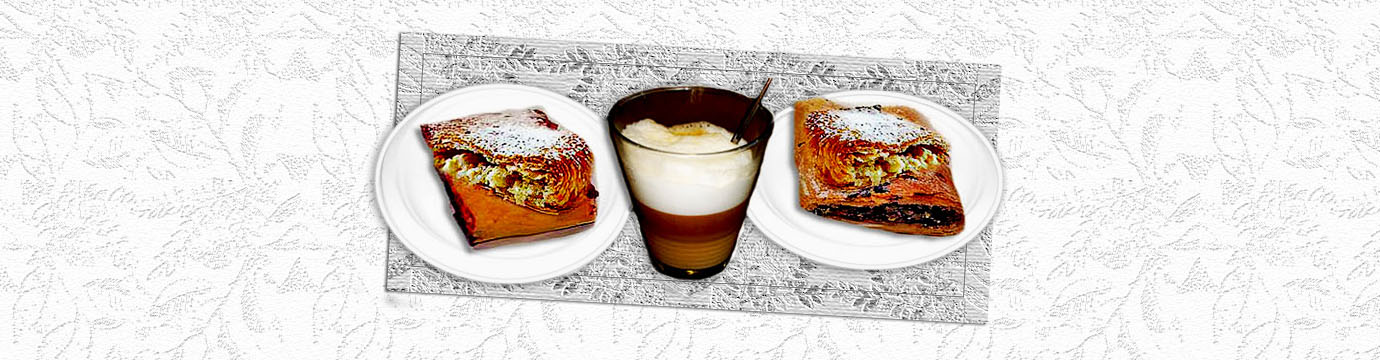 vendégeink feltöltött képeiből (kollázs): vásárolt termékek( rétesek piték...)